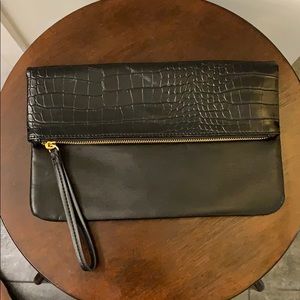 Black Clutch Handbag